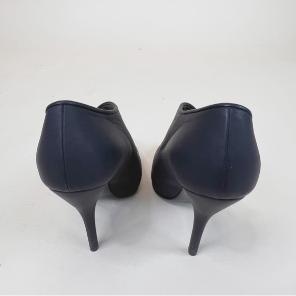 LANVIN BLACK POINTED TOE STILETTO BOOTIE - Picture 11 of 14